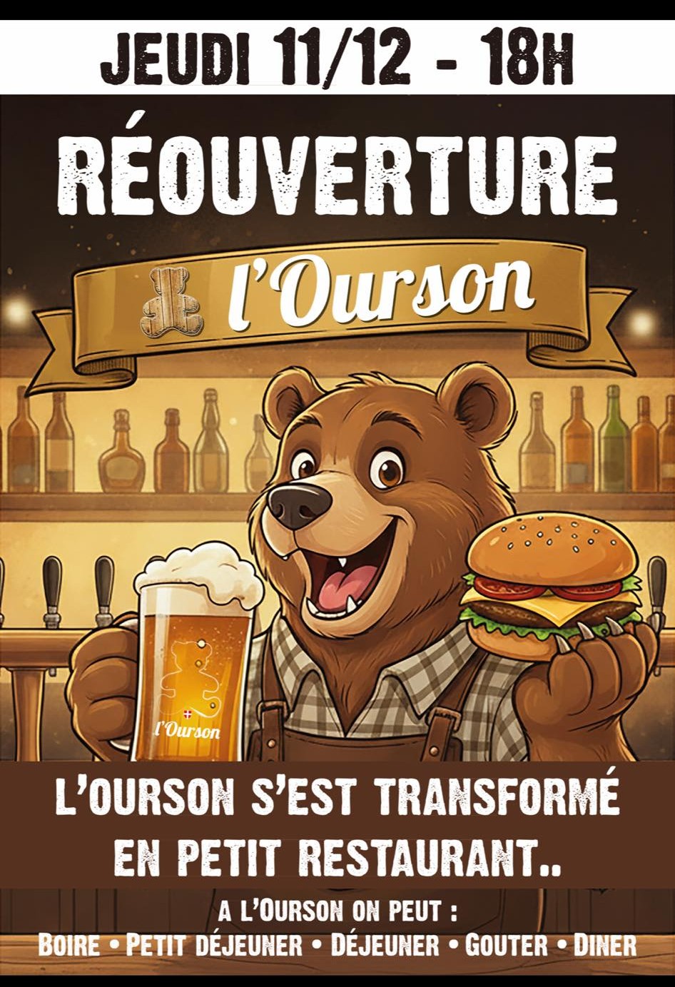 Ourson re open 11 12 25